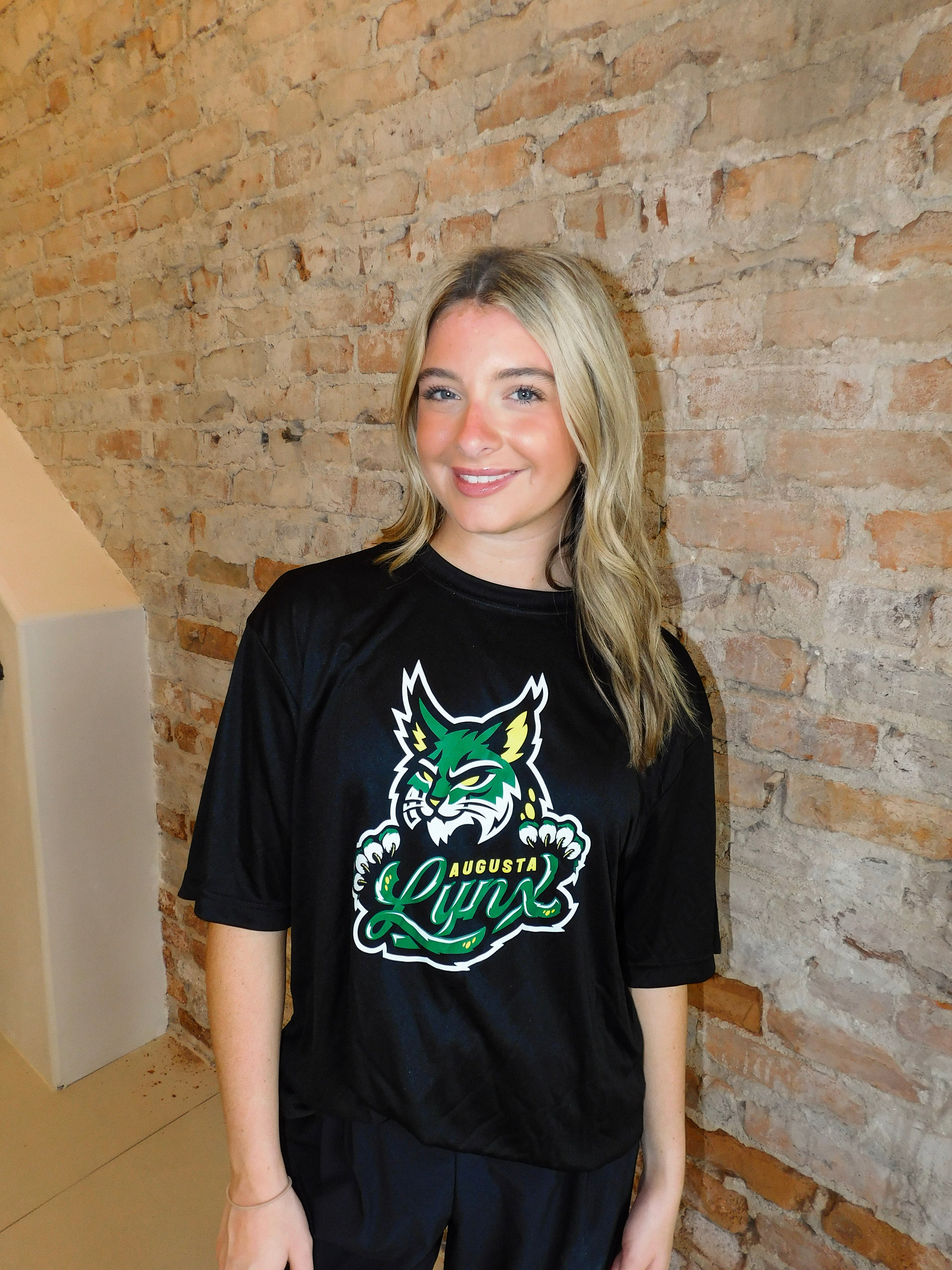 Lynx Black Performance Lockup Tee