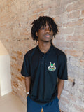 Lynx Lockup Polo Black