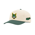 Lynx Cream/Green Primary Logo Hat