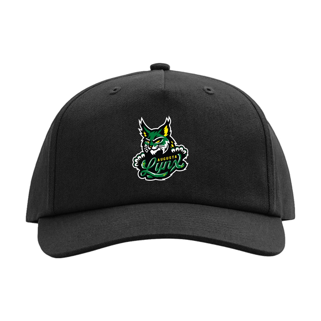 Lynx Black Relaxed Lockup Hat