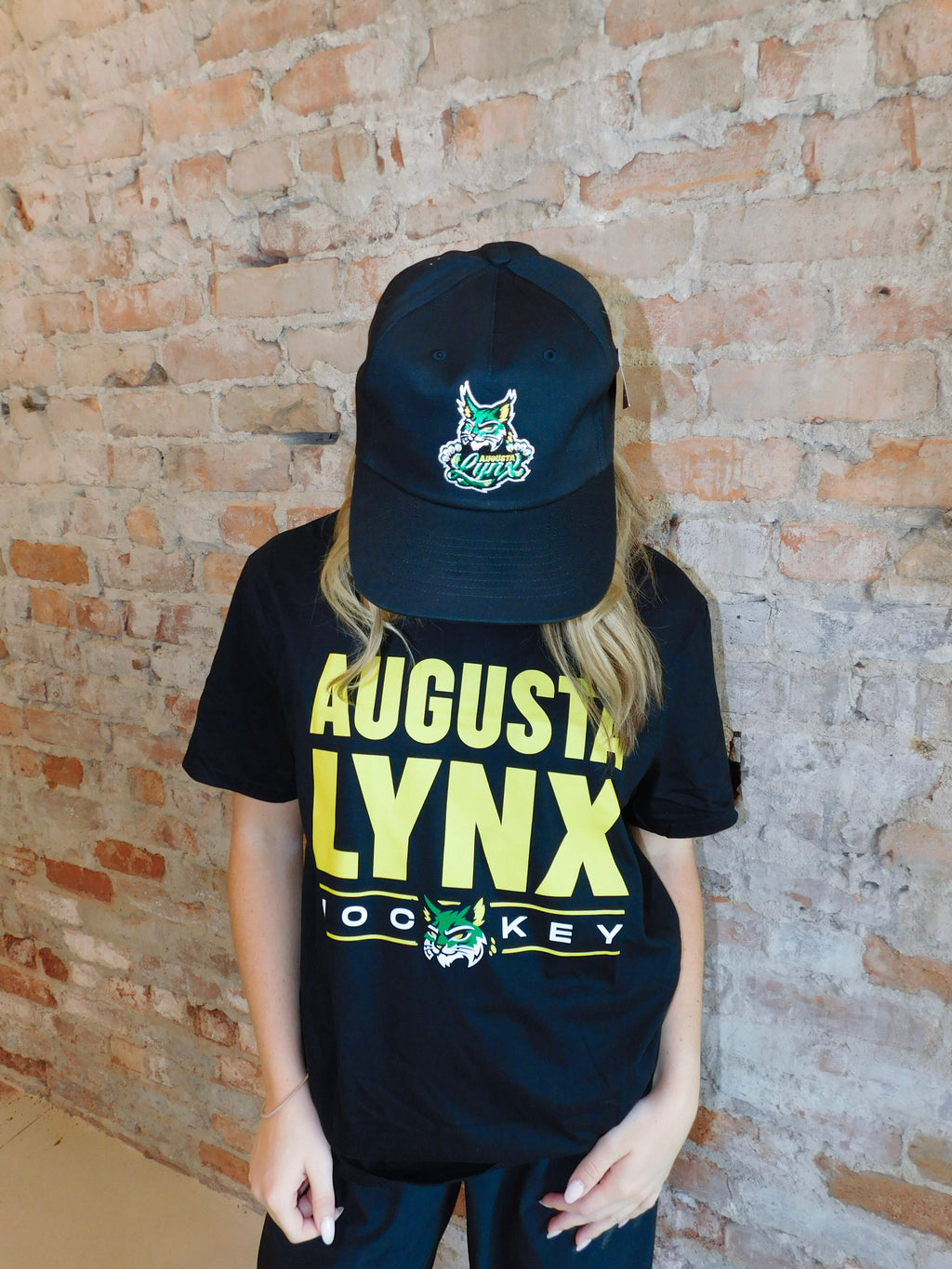 Lynx Black Relaxed Lockup Hat