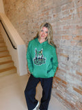 Lynx Green Lockup Hoodie