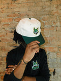 Lynx Cream/Green Primary Logo Hat