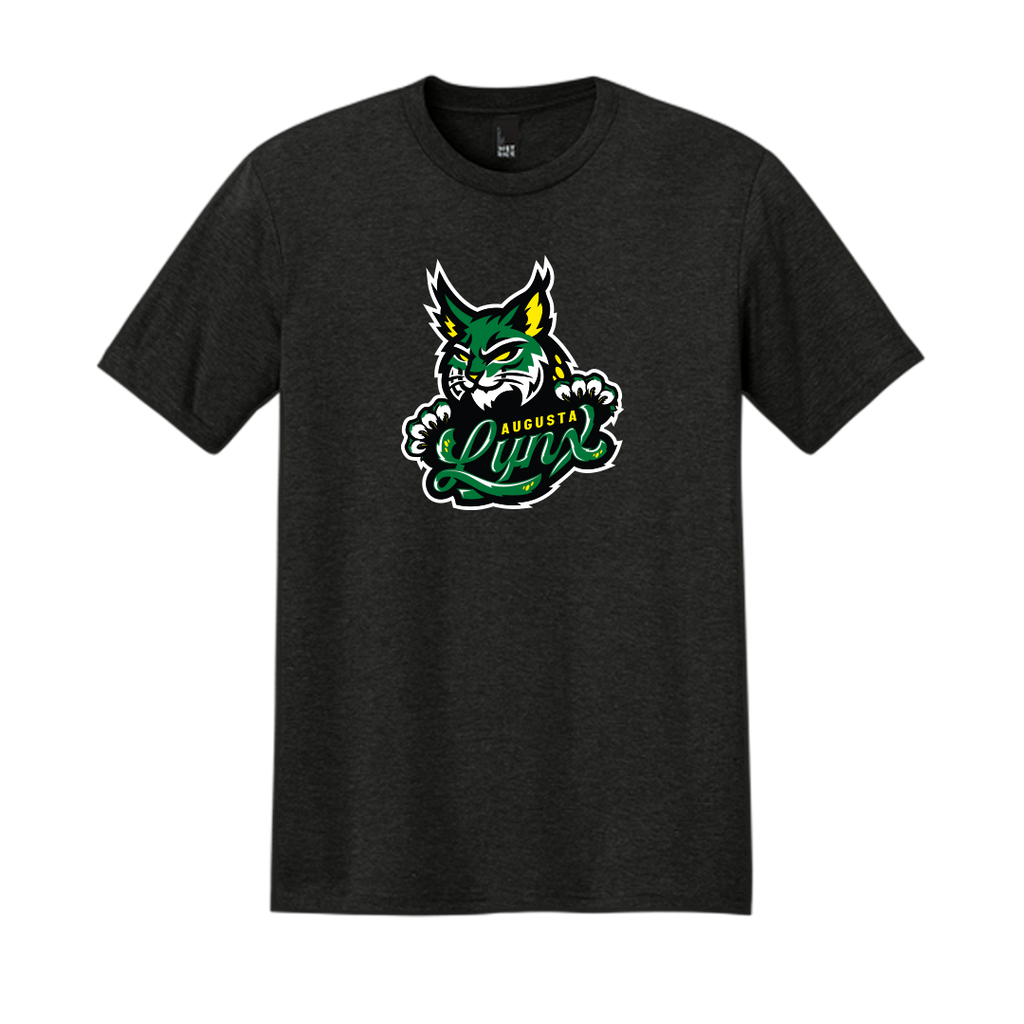 Lynx Black Tri Blend Lockup Tee