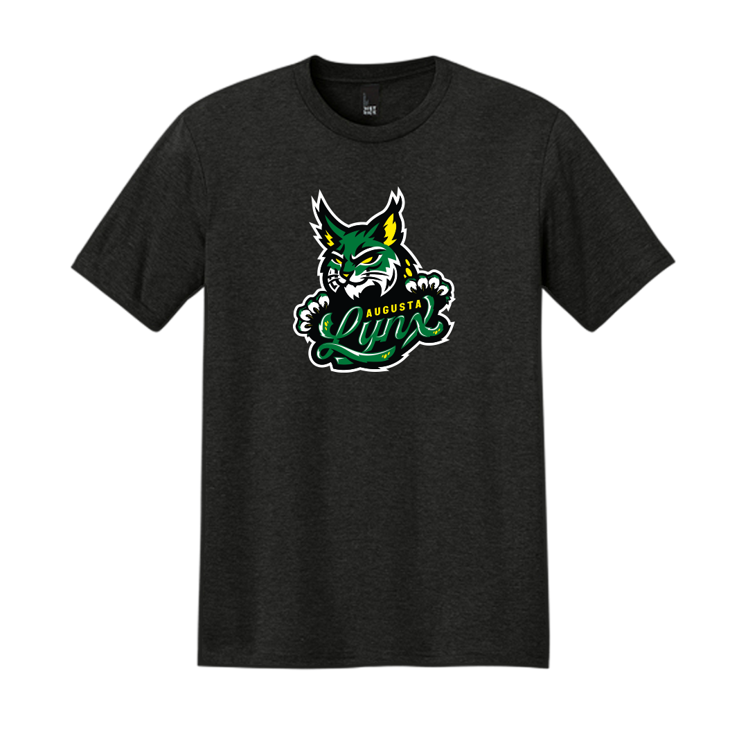 Lynx Black Tri Blend Lockup Tee