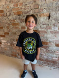 Lynx Youth Round Black Tee