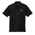 Lynx Lockup Polo Black