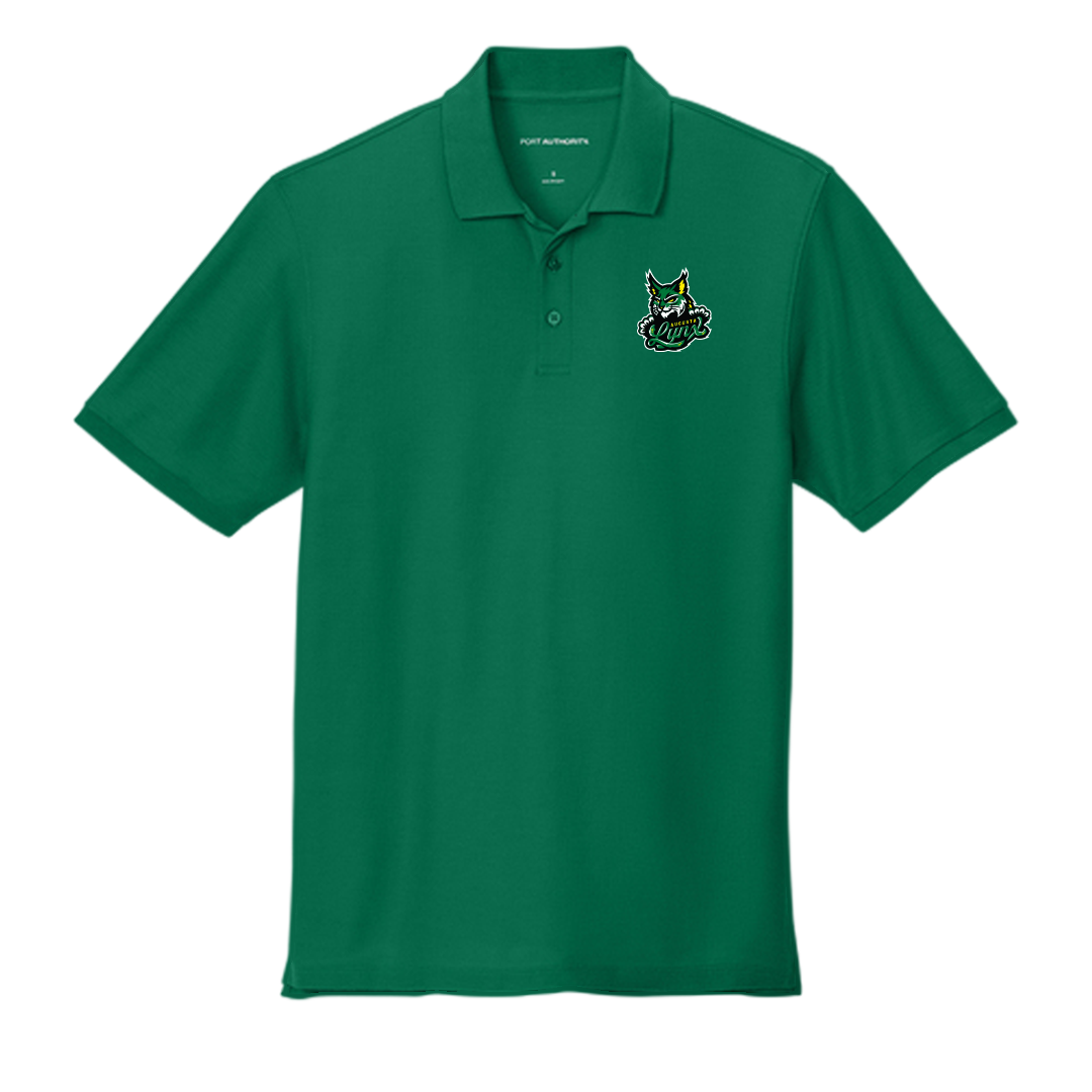 Lynx Lockup Polo Kelly