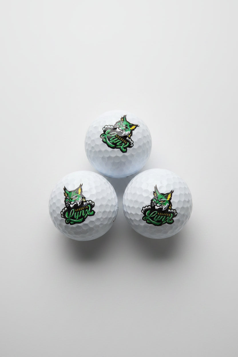 Lynx Golf Balls - 3 pack