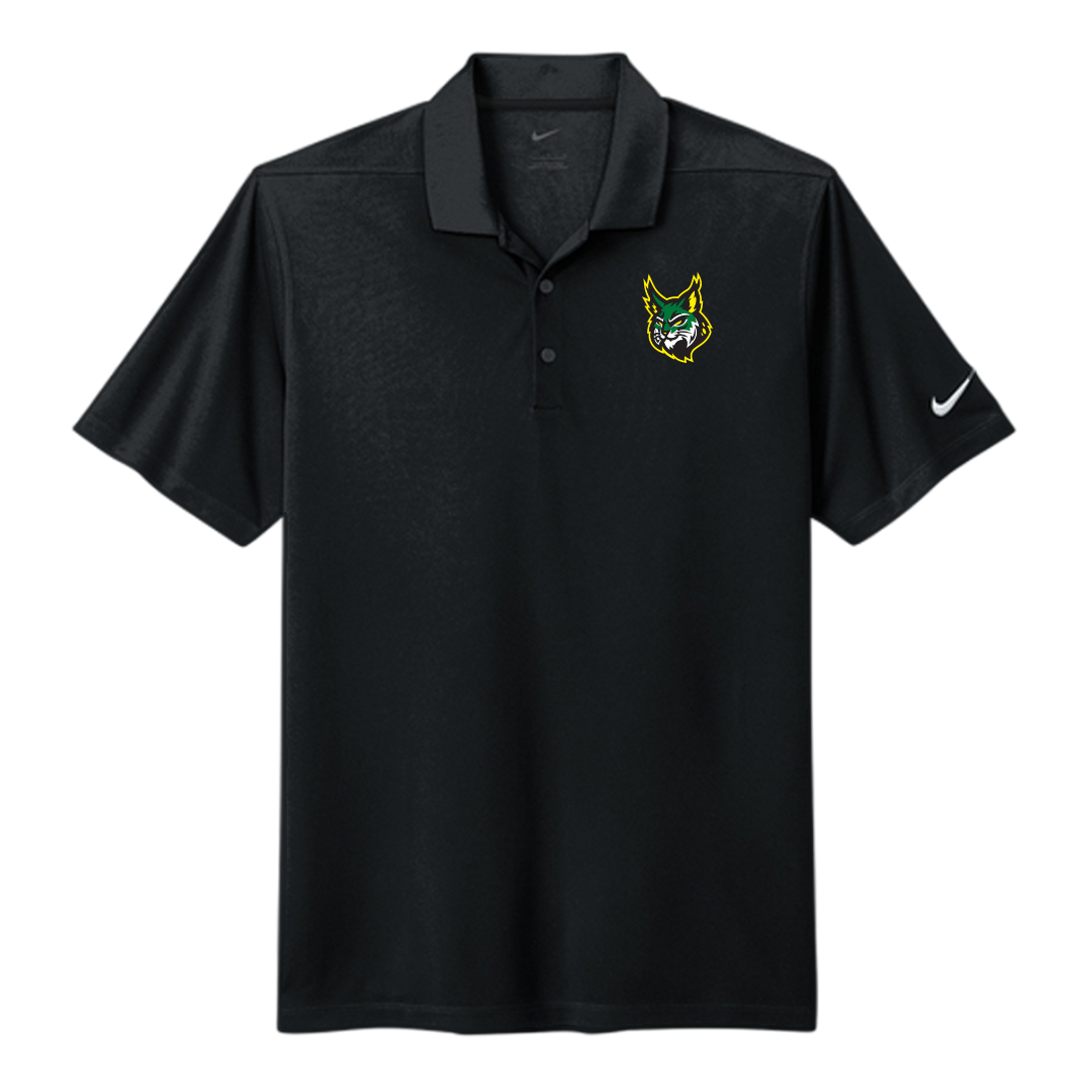 Lynx Black Nike Dri-FIT Polo Primary Logo