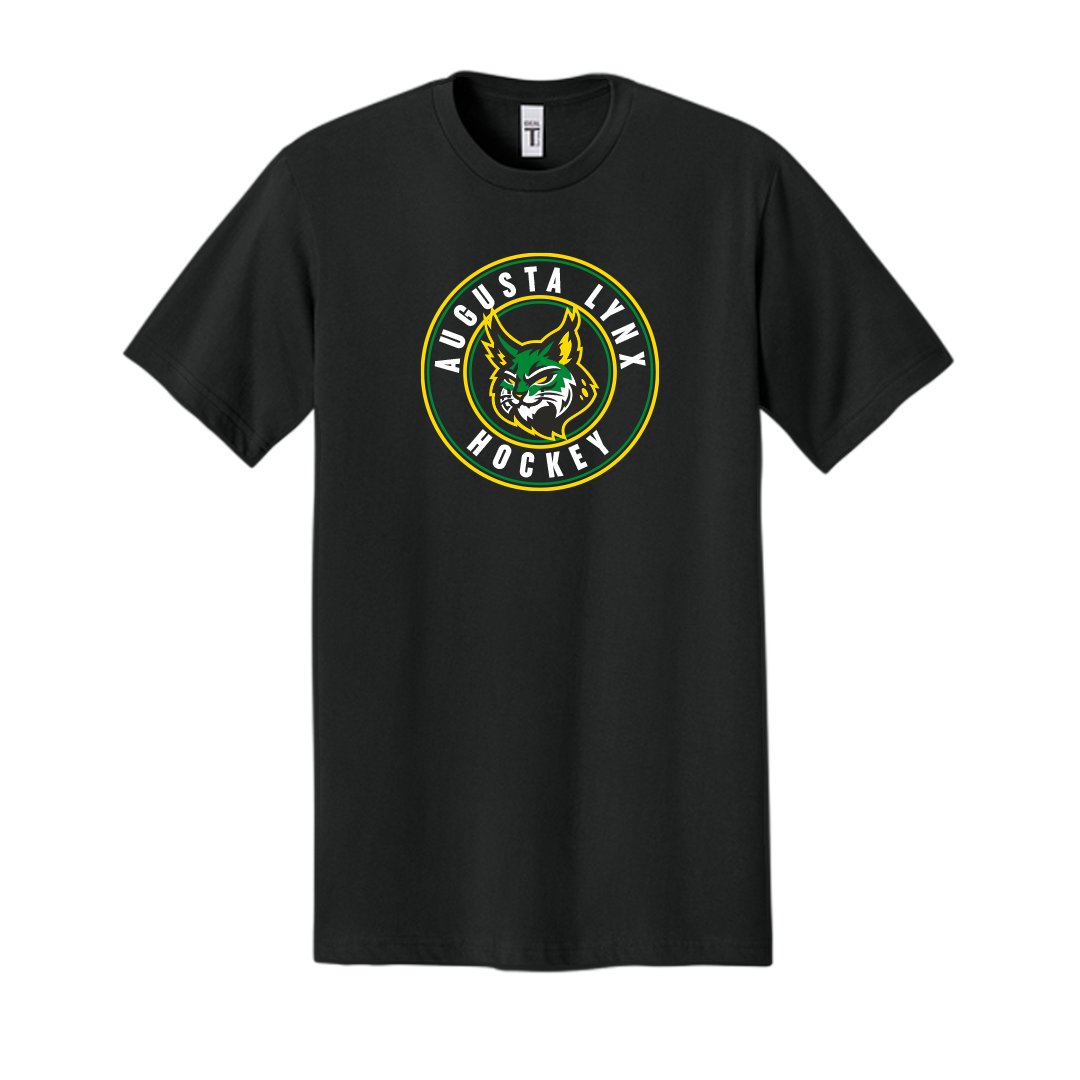 Lynx Black Round Tee