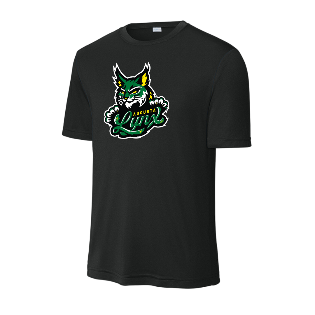 Lynx Black Performance Lockup Tee